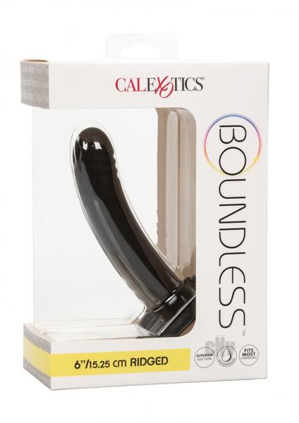 Boundless 6" Ridged Black