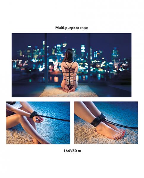 Scandal Bdsm Rope 164 Feet Black