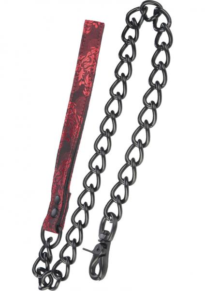 Scandal Leash Black/Red