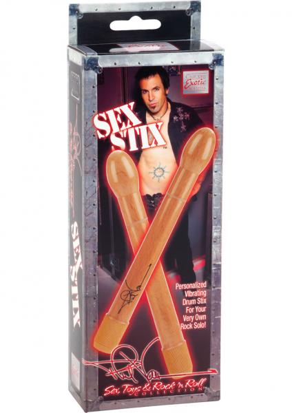 Phil Varone Sex Stix Vibrators Waterproof Brown