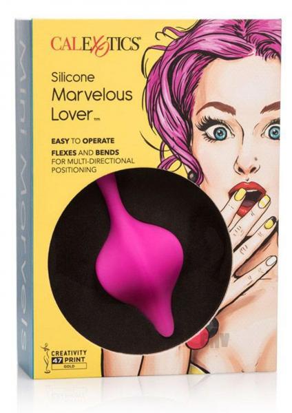 Mini Marvels Silicone Marvelous Lover Pink Vibrator