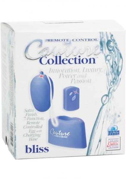 Bliss 7 Function Remote Control Egg Blue
