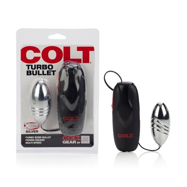 Colt Turbo Bullet Vibrator Silver