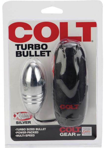 Colt Turbo Bullet Vibrator Silver