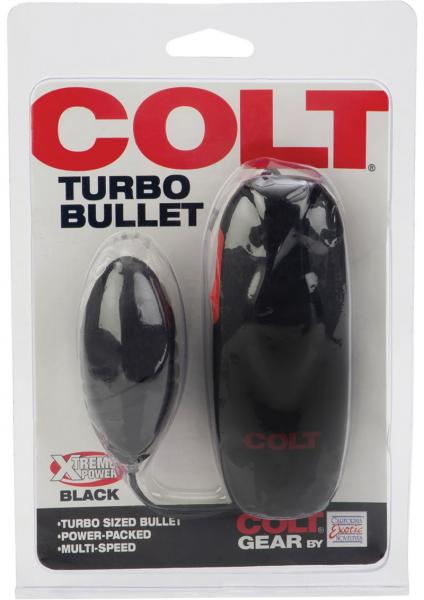 Colt Turbo Bullet Vibrator Black