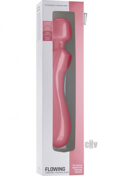 Mjuze Flowing Rechargeable Wand Pink