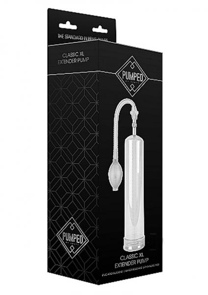 Pumped Classic Xl Extender Pump Transparent Clear