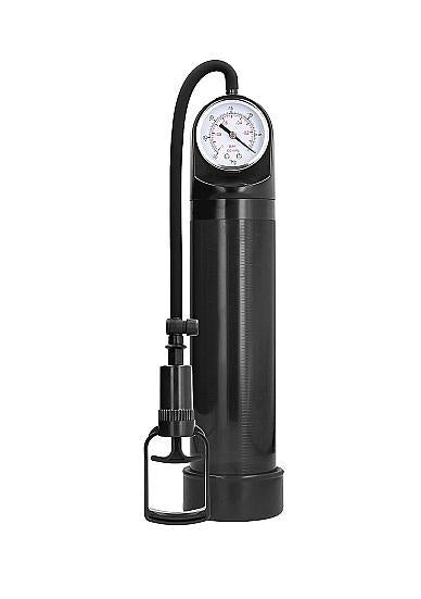 Pumped Comfort Pump Advanced Psi Gauge Black