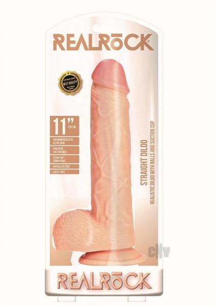 Realrock Straight W/Balls 11 Vanilla