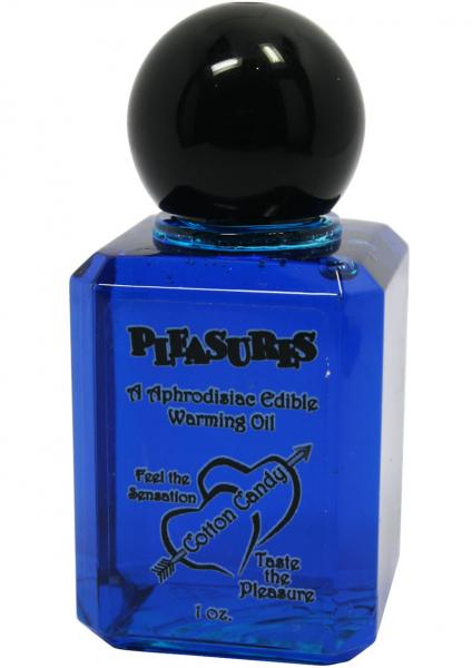 Pleasures Warming Massage Oil Cotton Candy 1oz