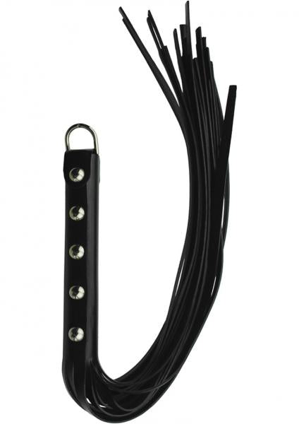 Rubberline Strap Whip 20 Inch Black