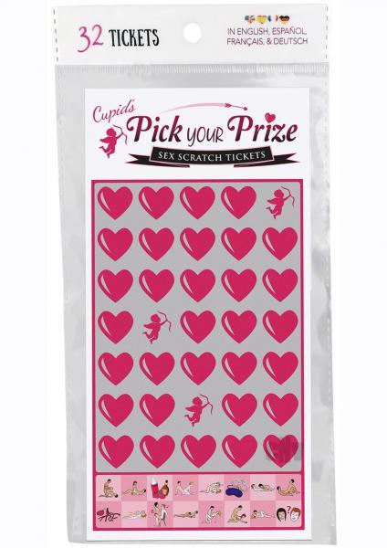 Cupid's Pick Your Prize Scratch Ticket