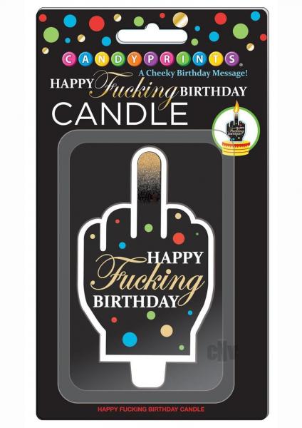 Happy F*Ing Birthday Candle