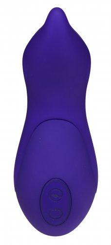 Royal Purple Silicone Pointer Vibe