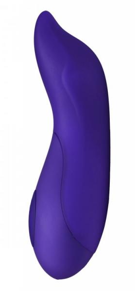 Royal Purple Silicone Pointer Vibe