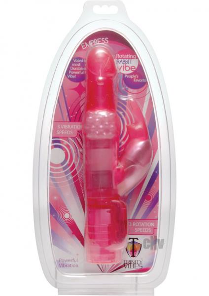 Empress Extra Strong Rotating Rabbit Vibe Pink