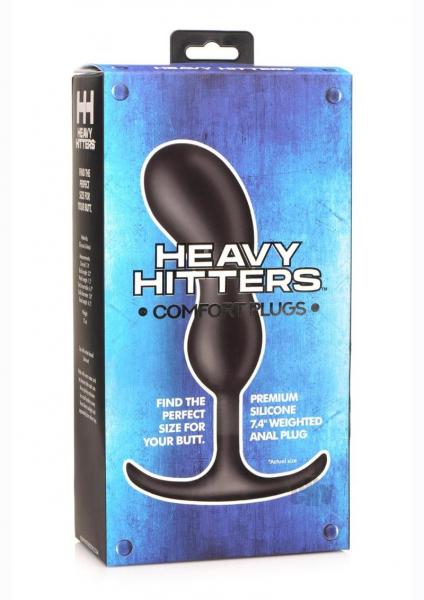 Premium Silicone Weighted Prostate Plug Large