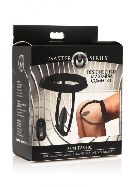Ms Bum Tastic Plug Harness Remote