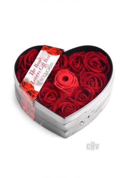 The Rose Lover's Gift Box 10x Clit Suction Rose Red