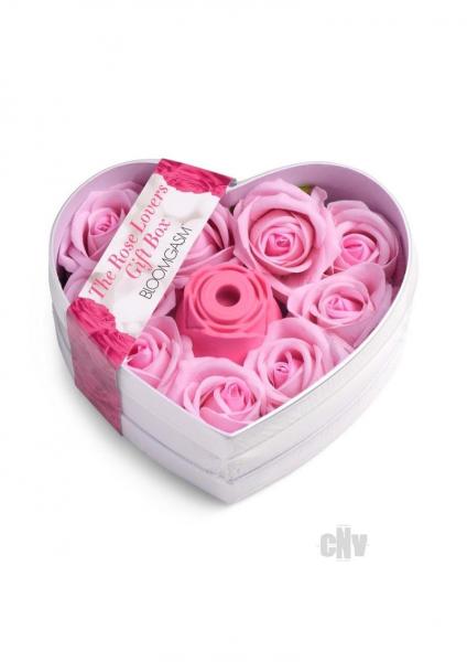 The Rose Lovers Gift Box 10x Clit Suction Rose Pink