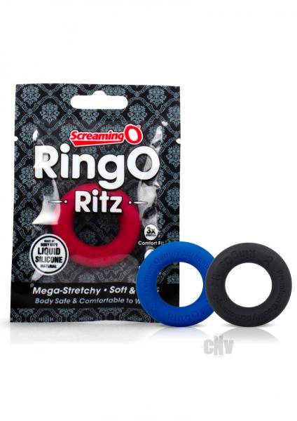 Screaming O Ringo Ritz Black Cock Ring