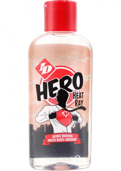Id Hero Heat Ray Water Based Warming Lubricant 4.4oz