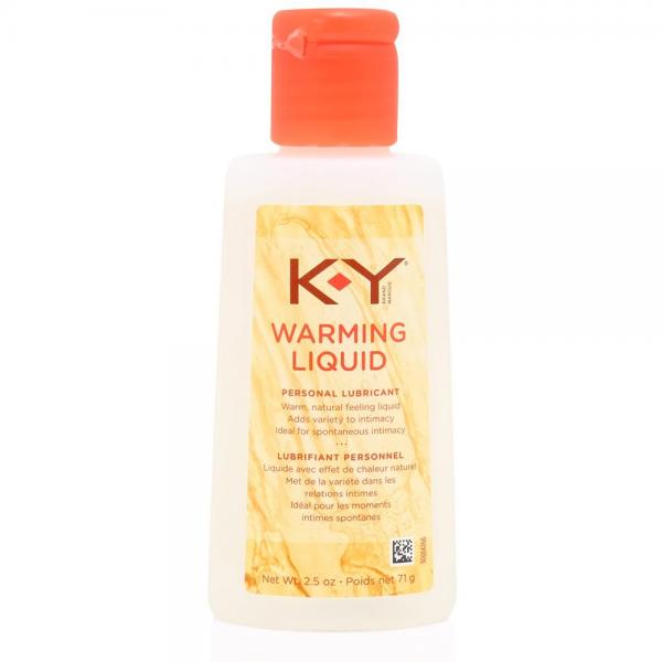K Y Warming Liquid Lubricant 2.5oz