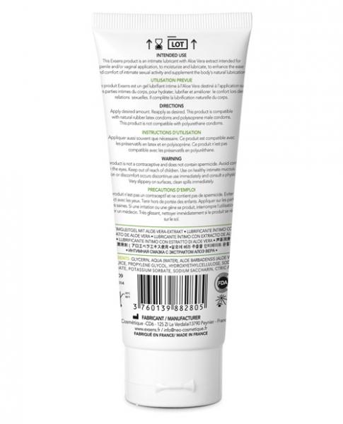 Exsens Water Based Lubricant Aloe Vera Extract 2.37oz