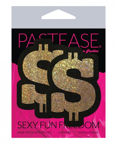 Pastease Glitter Dollar Sign Gold O/S