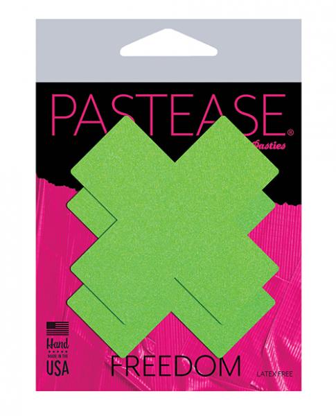Pastease Basic Plus X Black Light Reactive Neon Green O/S