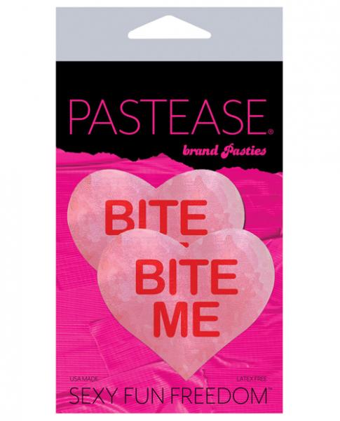Pastease Bite Me Heart Pink/Red O/S