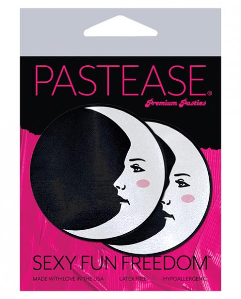 Pastease Man In The Moon Circle White Black O/S