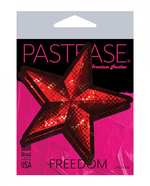 Pastease Diamond Thom Disco Nautical Star Red O/S