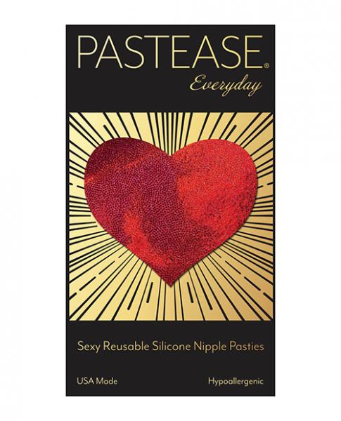 Pastease Reusable Liquid Heart Red O/S