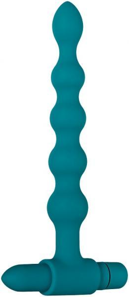 Adam & Eve Vibrating Anal Bumby Bead Set Teal