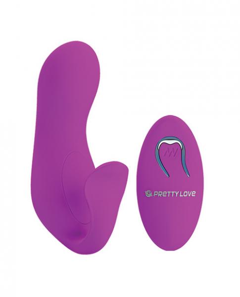 Pretty Love Tyler Couples Stimulator With Remote 12 Function Fuchsia