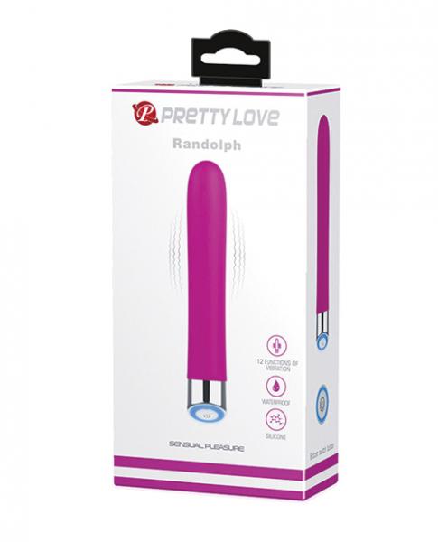 Pretty Love Randolph Light Up Vibrator 12 Function Fuchsia