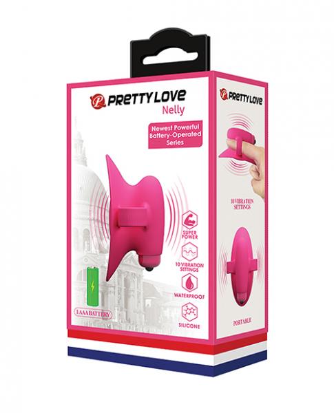 Pretty Love Nelly Finger Battery Vibe Pink