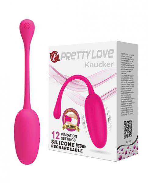 Pretty Love Knucker Remote Egg Neon Pink