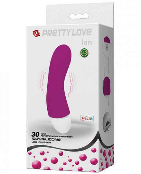 Pretty Love Ian Usb Rechargeable Vibrator Fuchsia