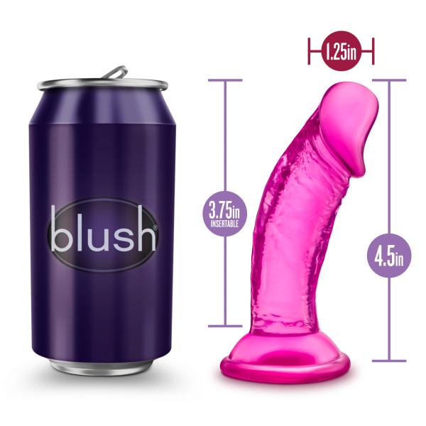 B Yours Sweet N Small 4 Inches Dildo With Suction Cup Pink