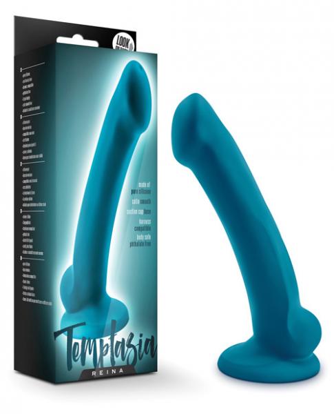 Temptasia Reina Teal Blue G Spot Dildo