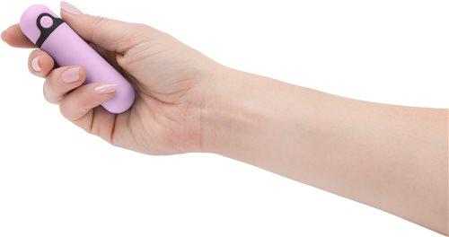 Simple & True Rechargeable Vibrating Bullet Purple