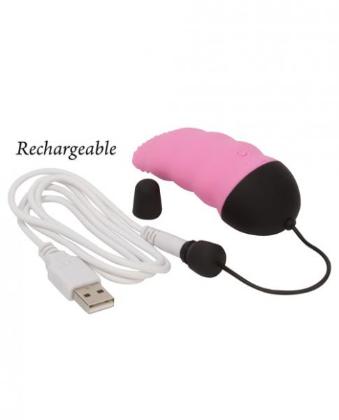Simple & True Remote Control Vibrating Tongue Pink