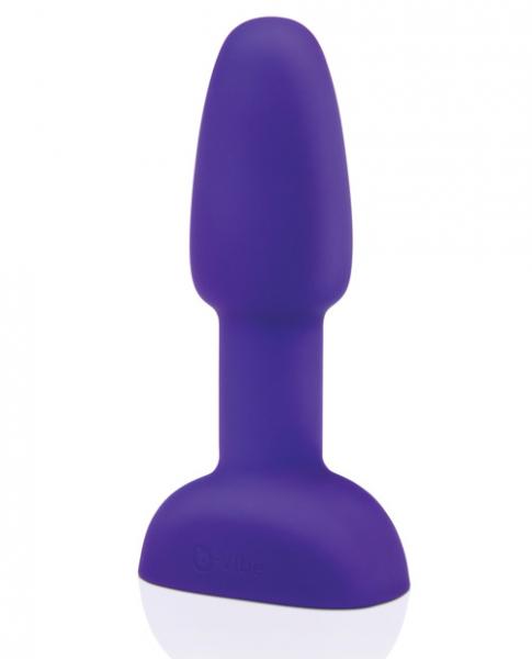 B Vibe Rimming Petite Purple Butt Plug