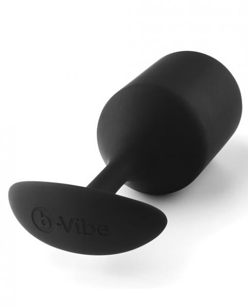 B Vibe Snug Plug 4 Black 9oz Weight