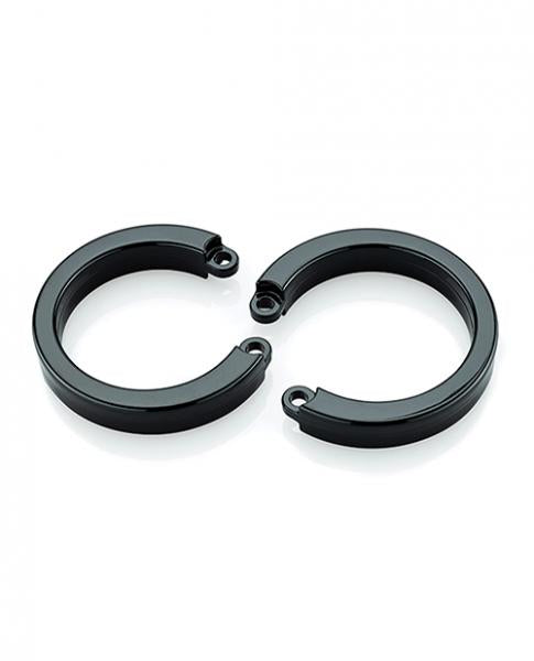 Cock Cage U Ring 2 Pack Black