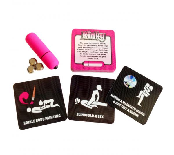 Kinky Vibrations Game With Bullet Vibrator
