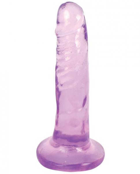 Lollicock 6 Inches Slim Stick Dildo Purple Grape Ice