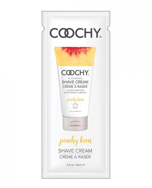 Coochy Shave Cream Peachy Keen .5 Fluid Ounce